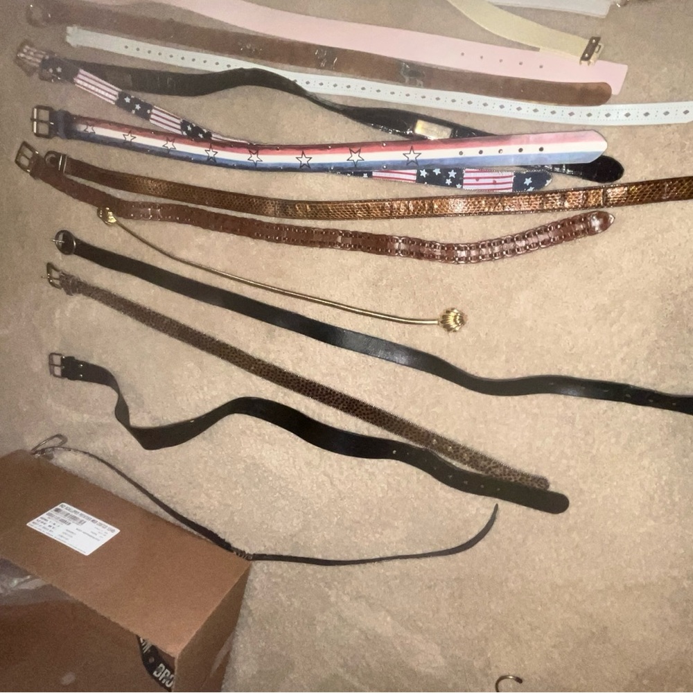Assorted Colorful Belts Collection - Picture 6 of 8